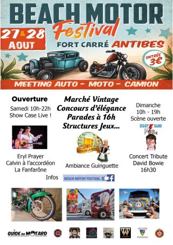 Photo pour le Beach Motor Festival 2022 à Antibes