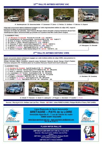 AMP MAG - Rallye d'Antibes 2017
