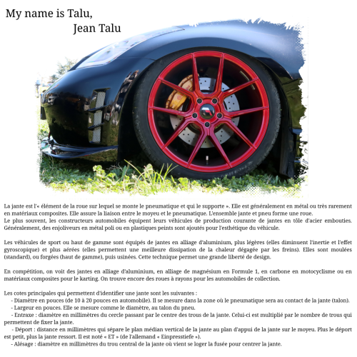 Jante Nissan 370Z
