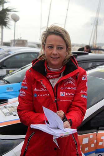 Sèverine Loeb au rallye du Var en 2014