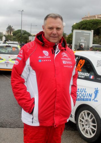 Cédric Robert au rallye du Var en 2014