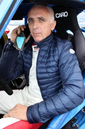 François Delecour au rallye du Var en 2014